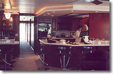 interior of Anchors Aweigh houseboat
